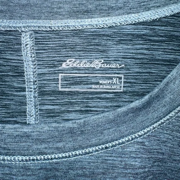 Eddie Bauer Blue Long Sleeve - Picture 2 of 7